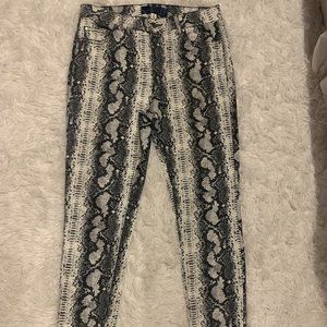 Snake Skin Stretchy Pants